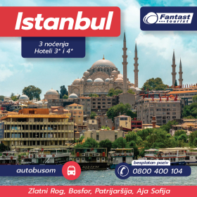 Istanbul autobusom, 3 noćenja