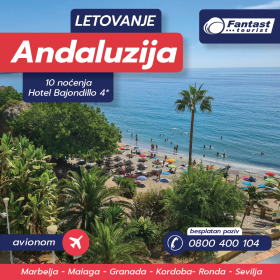 Andaluzija letovanje, 10 noćenja