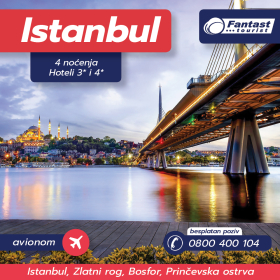 Istanbul autobusom 4 noćenja
