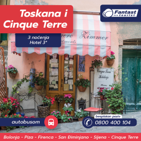 Toskana i Cinque Terre 3 noćenja